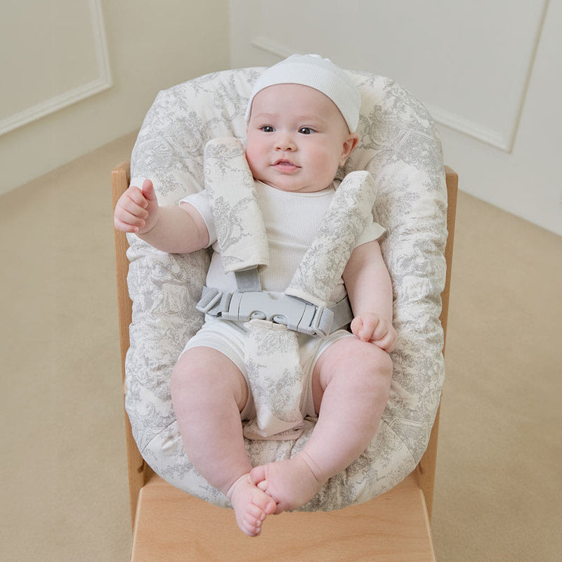Emong Twall de Joie Reversible Newborn Cover Set (Stokke Tripp Trapp Compatible)