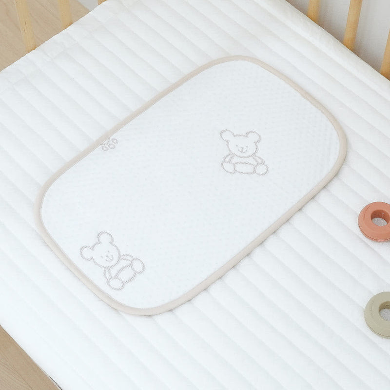 Emong Non-Slip Cooling Sweat Pad, Duralon Bear (Baby Pillow Pad)