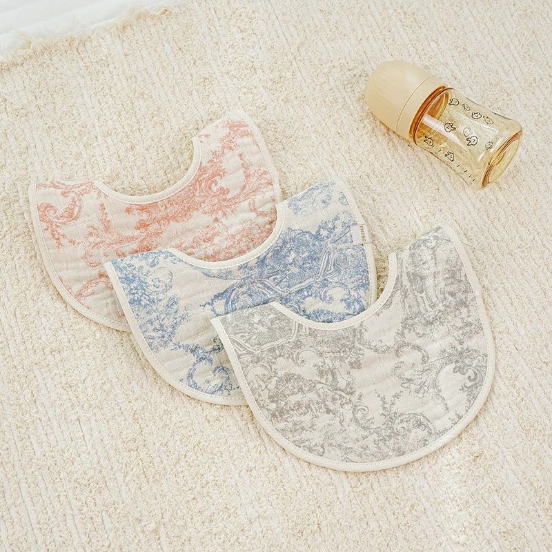 Emong Twall de Joie Reversible Baby Bib for Weaning